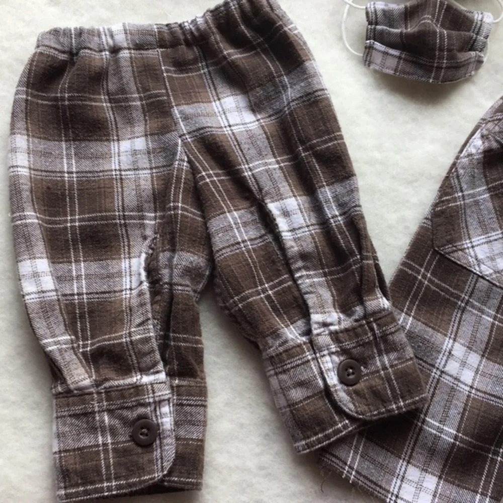 Newsboy Newborn set perfect for photo Prop